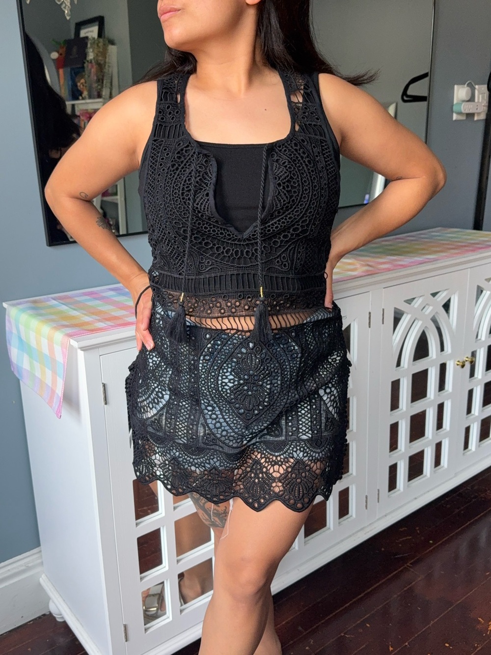 Abercrombie & Fitch Crochet Cover up!